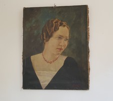 Baksa istván 931, female portrait