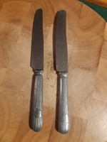 2 szép régi fém kés