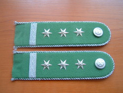 Mh border guard chief sergeant rank shoulder strap sewing # + zs