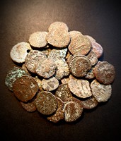 40 darab római érme