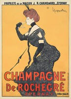 Cappiello - champagne de rochegré - reprint canvas reprint