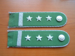 Mn border guard chief sergeant rank shoulder strap sewing # + zs