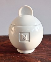 Vastag porcelán cukortartó Nespresso