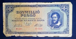 Magyarország 1 millió Pengő 1945 VG-