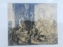 Tassel of Vladimir etching