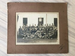 World War I accountant non-commissioned officer school in Debrecen signed soldier photo blattner géza actor