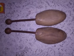Régi cipő sámfa fából - 41-42-es