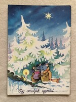 Karácsonyi képeslap - Foky Ottó - Emmi
