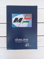 MALÉV prospektus 1986