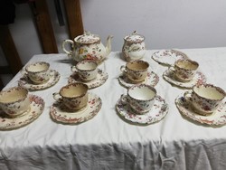 Sarreguemines faience porcelain tea set