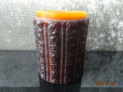 Decorative candle, height 12.5 cm. He has!