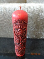 Decorative candle, height 16 cm. He has!