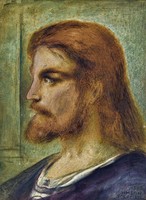 Simeon Solomon - Krisztus - vászon reprint