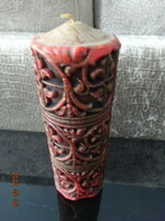 Decorative candle, height 20.5 cm. He has!