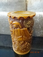 Decorative candle, height 19 cm. He has!