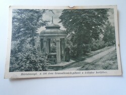 D190293 old postcard - Mária, fir, grassalkovich resting 1943