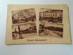 D190287 old postcard at Balaton Balatonfüred 1950's