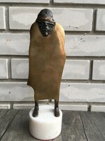 Kocsis Előd - Vándor, bronz szobor