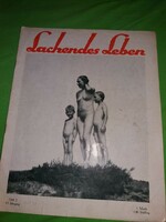 1930. vintage antik német Lachendes Leben naturista felnőtt erotikus magazin a képek szerint