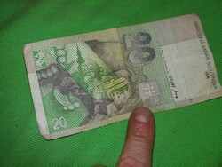 Szlovák 20 koronás bankjegy  állapot a képek szerint