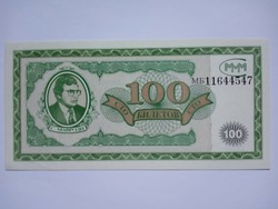 Unc 100  Mavrodi Biletov Oroszország 1994 !