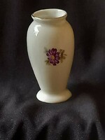 Hollóházi mini ibolya váza