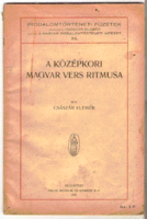 The Emperor's Element: The Rhythm of Medieval Hungarian Poetry 1929