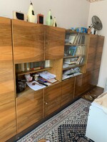 Retro lacquered cabinets, 4 pcs (complete living room set)