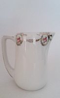 Art Nouveau victoria old porcelain pouring rose garland bow milk pourer