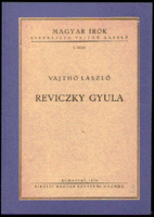 László Vajthó: Gyula Reviczky 1939