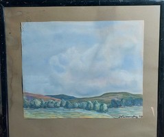 Unknown pastel from the 1930s