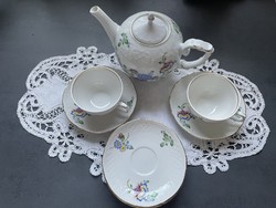 Beautiful schumann arzberg eton pattern tea cappuccino cups with spout