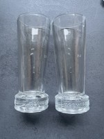 Két Becherovka 5 cl-es üveg pohár együtt