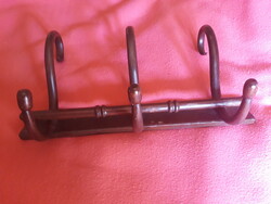 Thonet, kalaptartós, háromágú, fali fogas. UTOLSÓ ÁR!