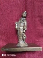 Antique Japanese Bronze Statuette (Letter Weight) from the Meinian Age (Early 20th Century)
