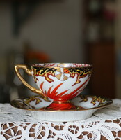 Royal epiag Czechoslovak porcelain, special, Chinese, oriental pattern, hand-painted tea set