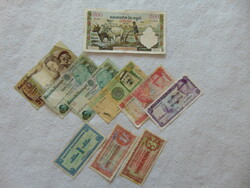 10 darab külföldi bankjegy LOT ! A