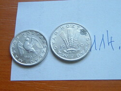 Hungarian People 's Republic 10 + 20 pence 1990 alu. 114.