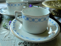 Carlsbad mocha cup and saucer, 1950s, 1 set