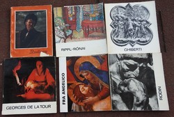 FRA ANGELICO - RUDNAY - RIPPL-RÓNAI - GHIBERTI - RODIN - GEORGES DE TOUR - Corvina 6 Books Together