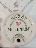 Hazai Millenium likőrös, rumos hordó, 5 literes ital, szesz, Monarchia