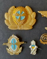 Russian military badges (airplane, ...) 7 Pcs