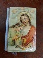 Old holy image prayer book with cover. 1926