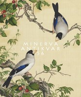 18th Century Chinese Silk Painting Reprint Print, Cherry Tree Branch Cutting Pair of Asian Birds