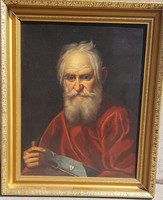 Olvasó férfi portréja 18-19. század
