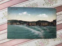 Balatonboglár postcard 1918 bathhouses