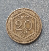 Italy - 20 centesimi 1918 r