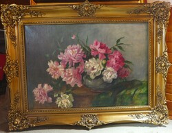 Udvardy Flóra (1880 -): Virágcsendélet