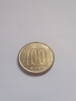 Szép 100  Dínár 1989 !! ( 4 )