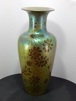 Zsolnay eozin savmaratott váza,28 cm.